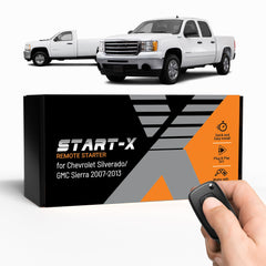 Start-X remote starter kit unboxed, ready for easy, cost-efficient DIY installation.