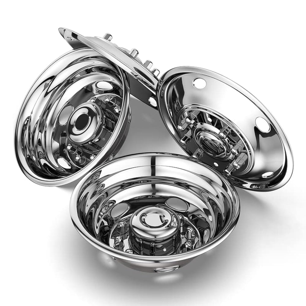 STARTSHIP 910F front view with polished stainless finish enhances truck aesthetics
