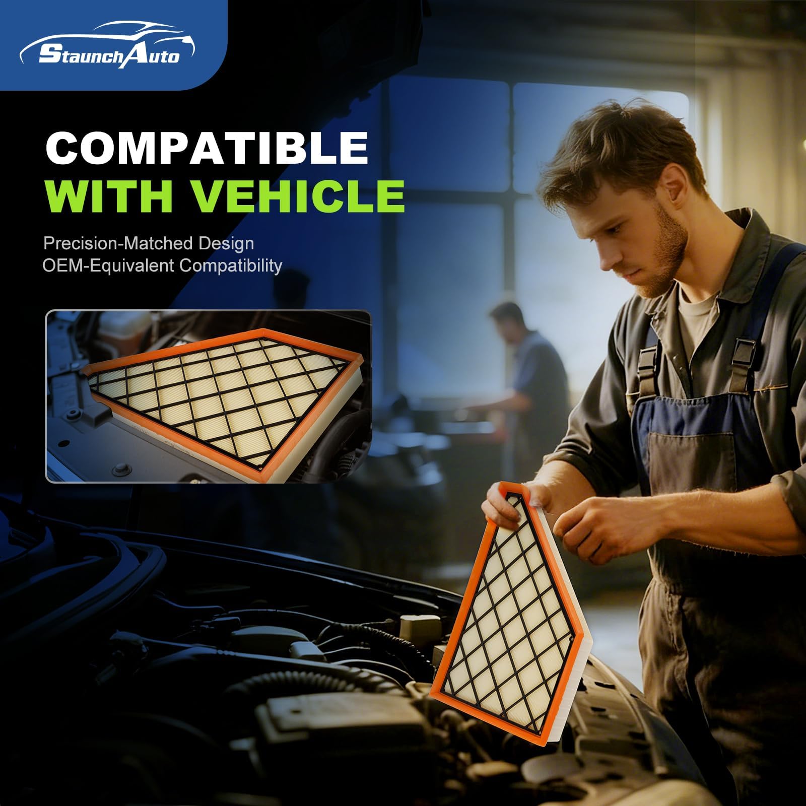 StaunchAuto compact design fits tight engine bays for versatile installs