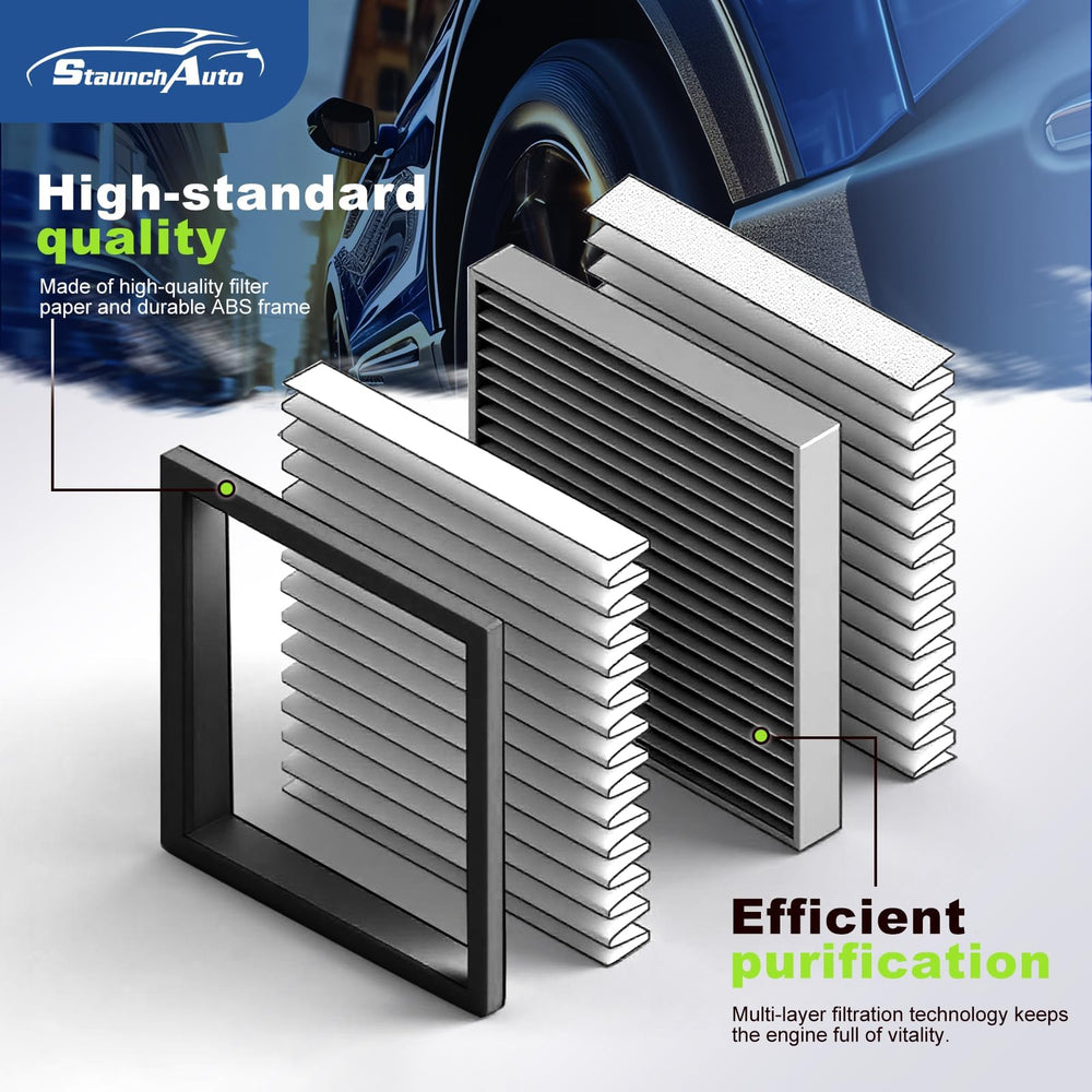StaunchAuto dual-guardian ABS frame supports durable engine filtration