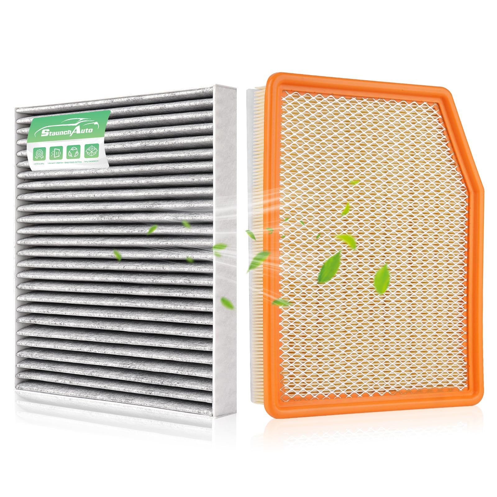 StaunchAuto engine air filter for Silverado 1500 front view with improved airflow