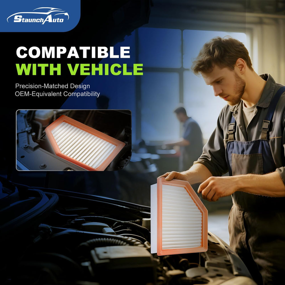 StaunchAuto multi-layer filtration tackles dust and impurities efficiently