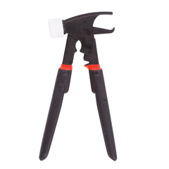 Steelman 97503 wheel weight hammer front view for installing clip-on weights