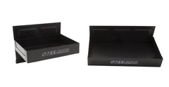 Steelman 10-inch non-marring magnetic tray with magnets anchoring fasteners.