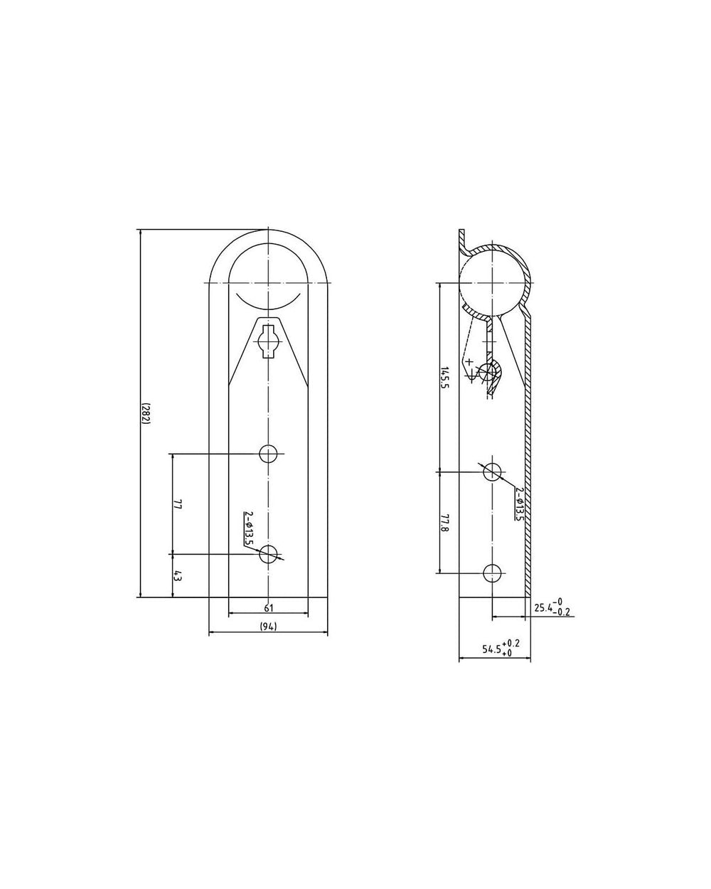 Stegewop boat trailer-friendly coupler designed for reliable towing at ramps and remote job sites.