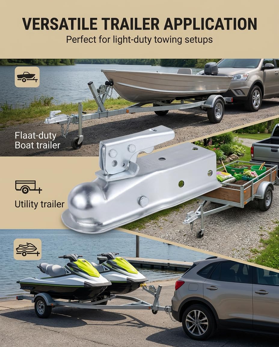 Stegewop Class I rating supports light towing up to 2,000 lbs