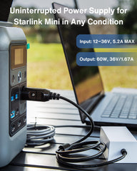 Steinwhale extended DC cable for reliable power over long distances