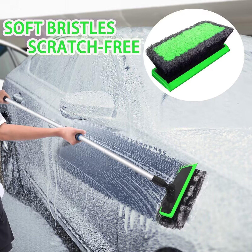 Stemni chenille microfiber bristles clean gently without scratches.