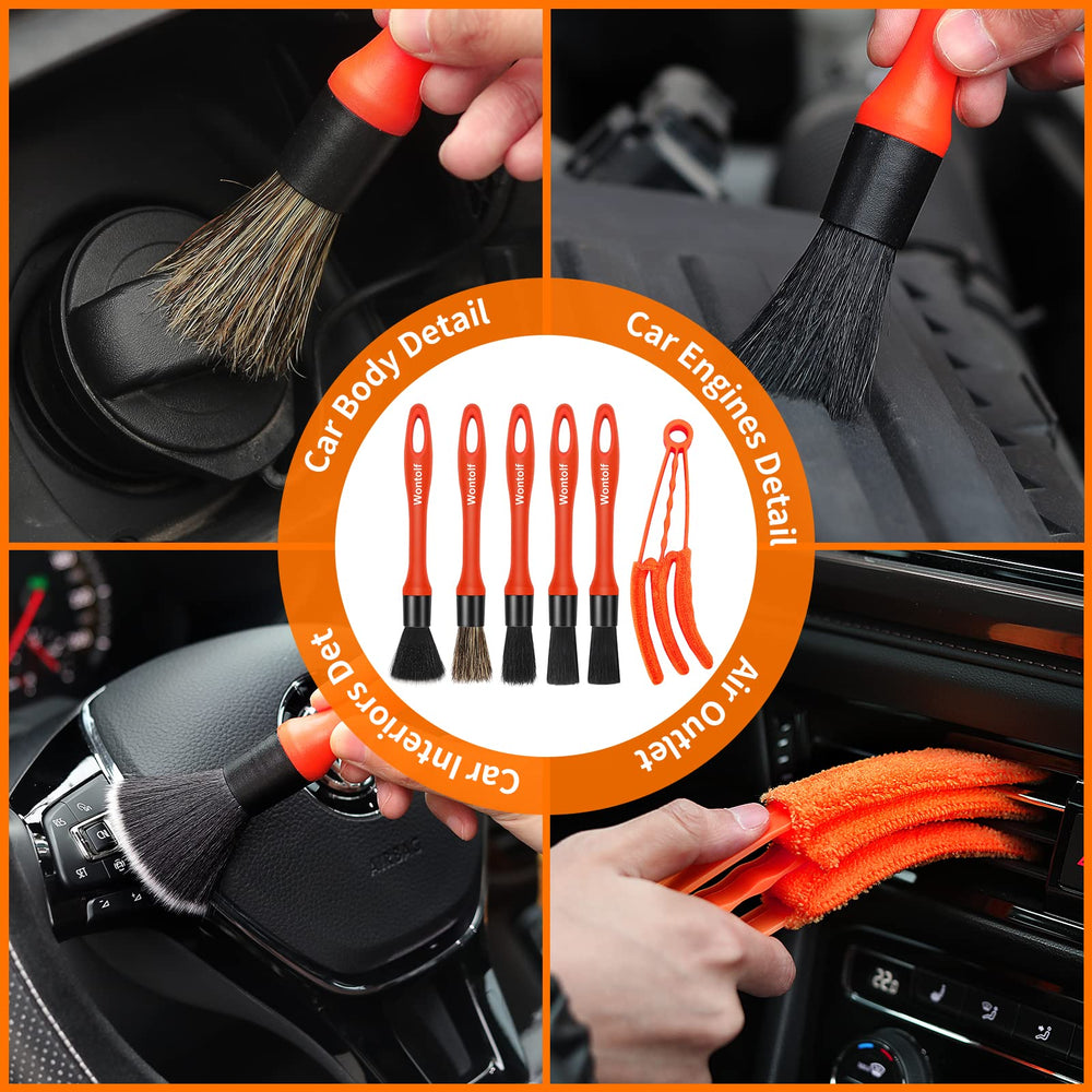 Stemni microfiber wash mitt and towels absorbent and scratch-free.