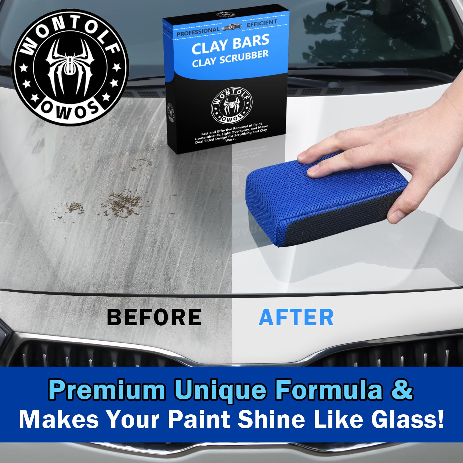 Stemni multi-surface detailing kit ideal for paint, glass, wheels, and coatings