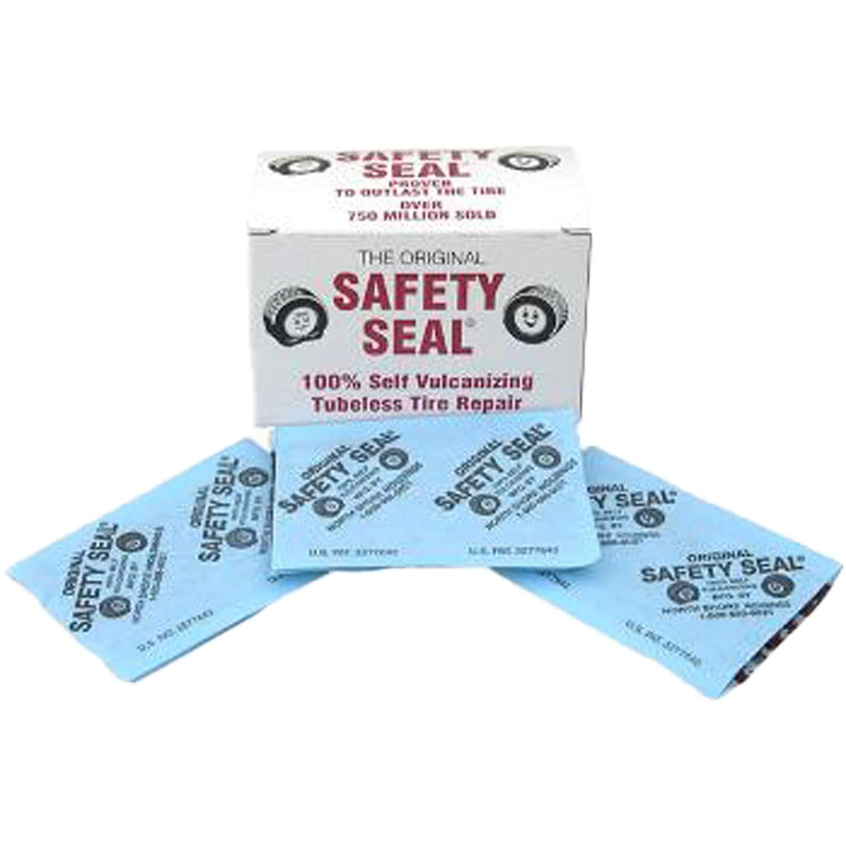 Stens Safety Seal blue tire plug set with 60 inserts for on-the-go repairs.