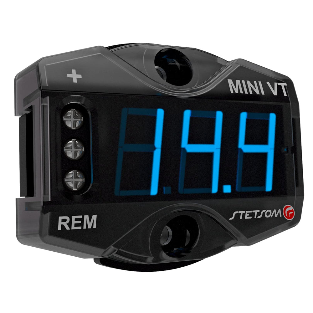 Stetsom MiniVT monitoring a motorcycle DC battery with reliability