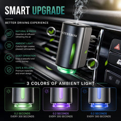 Stewerom air diffuser three-modes controls adjustable intensity for personalized scent.