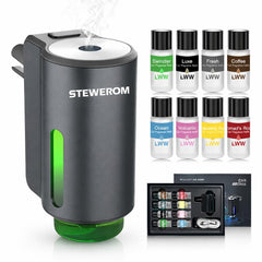 Stewerom car air freshener front view for a refreshed cabin ambience.