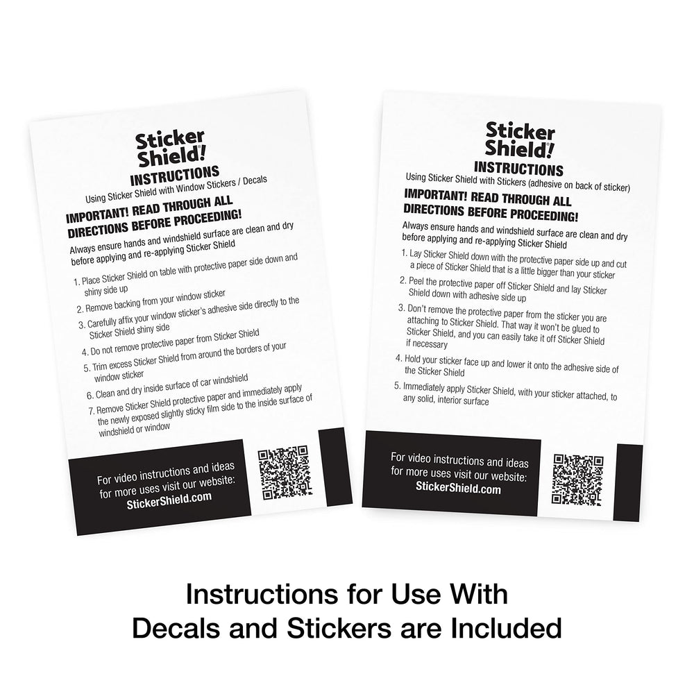 Compact 4x6 inch sheets provide reusable adhesive for multiple applications.