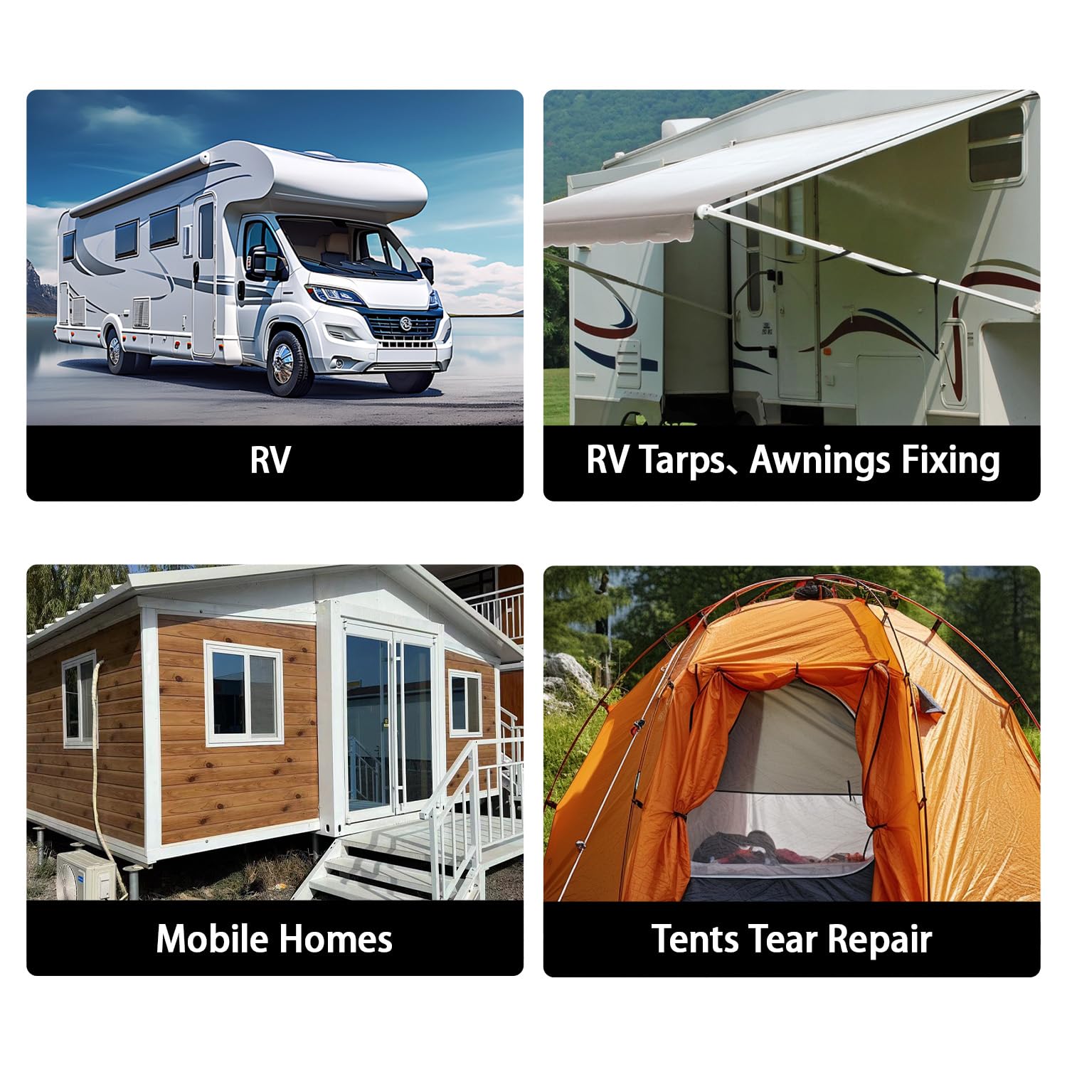 STIKBOND three-layer-poly-sealing-tape offers reinforced strength for outdoor repairs.