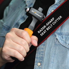Stinger ergonomic non-slip handle: comfortable, secure grip