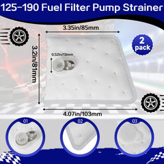 Stitokg filter sock demonstrates filtration performance for cleaner fuel.
