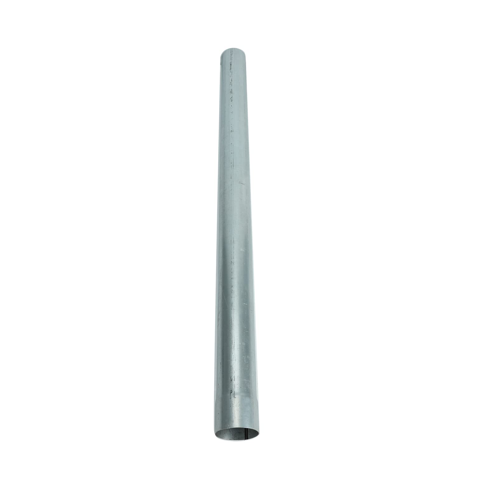STMGW galvanized exhaust pipe with expanded end to simplify installation.