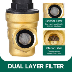 STMOUTUO lead-free brass regulator body demonstrating durability