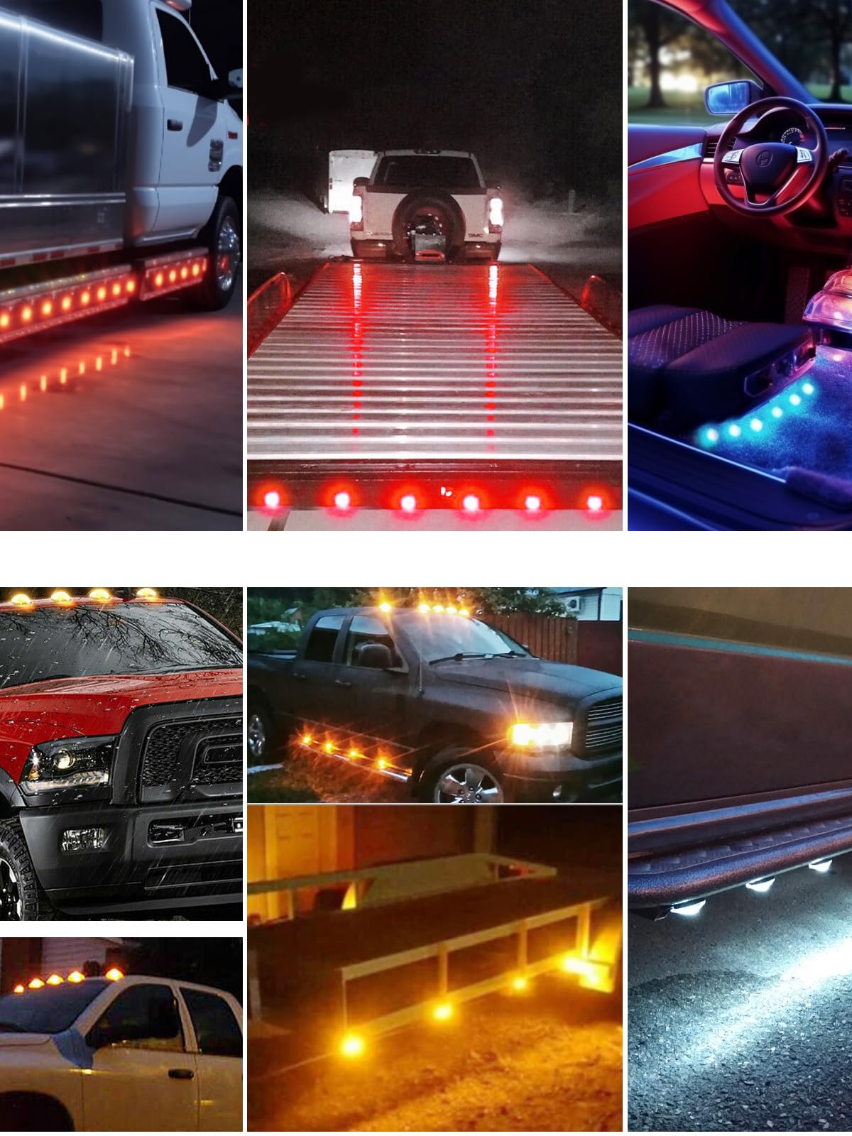 Heavy-duty waterproof lights for trailers, trucks, and RVs