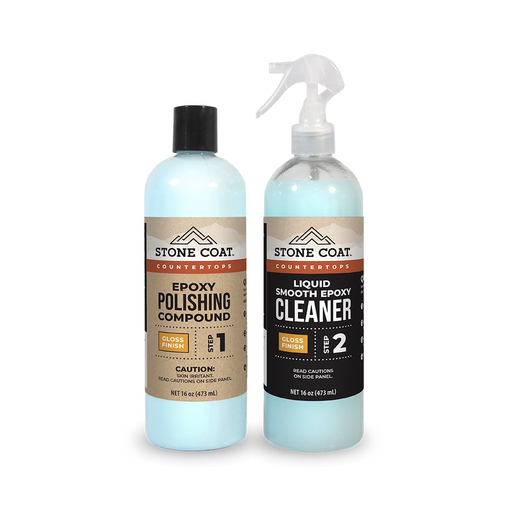 Stone Coat Countertops 32oz polishing kit bottle restores epoxy shine