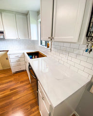 Stone Coat Countertops polishing kit removes micro-scratches on epoxy surfaces