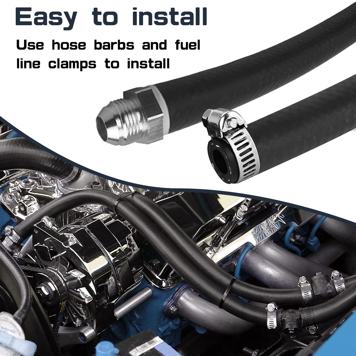 Storystore fuel line supports oil, diesel, gasoline and biodiesel tasks.