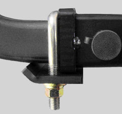 StowAway U-bolt close-up highlighting heavy duty stainless steel hardware