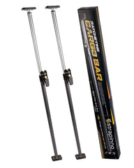 Strapinno ratcheting cargo bar extended for large loads.