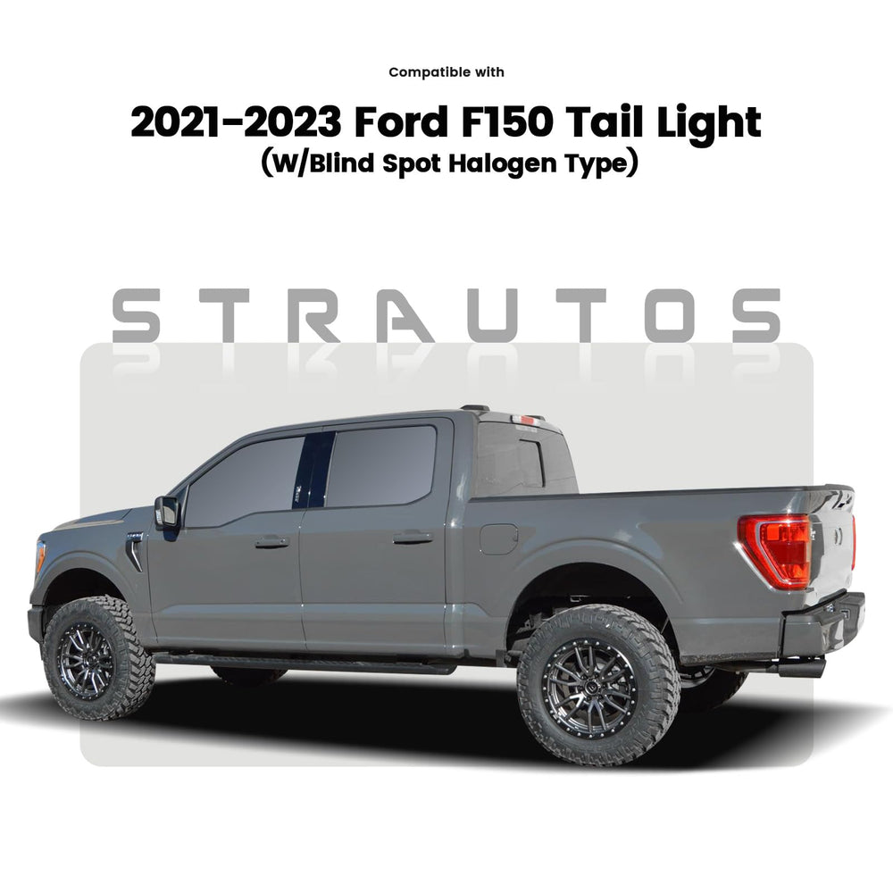 STRAUTOS Ford F-150 left tail light back-view assembly.