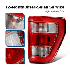 STRAUTOS tail light housing back view enhances rear aesthetics and fit