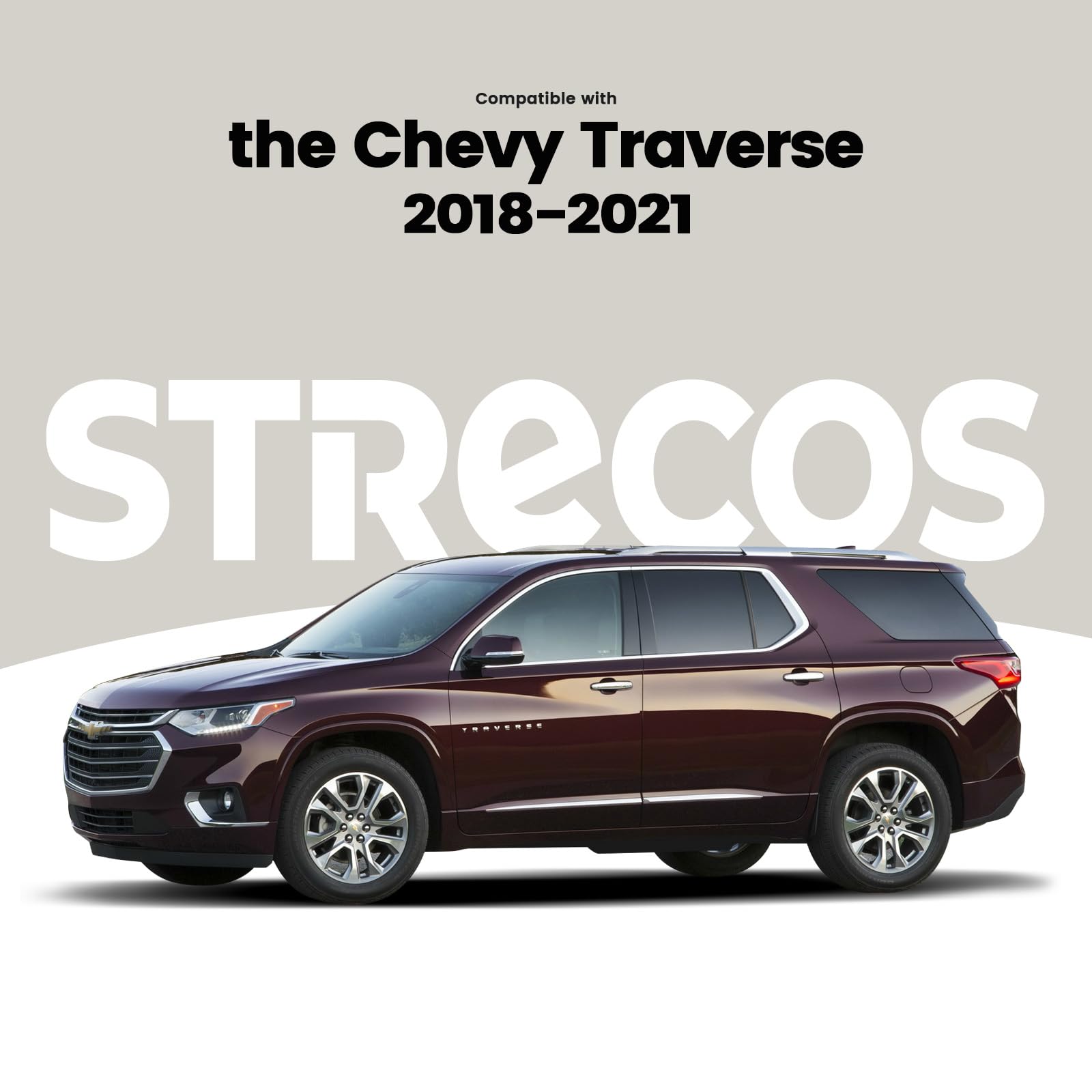 STRECOS driver-side tail light for Traverse ensures direct-fit installation