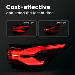 STRECOS Chevy Traverse tail light back view highlights OEM-like fit