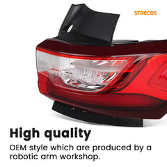 STRECOS LED taillight plug-and-play installation for easy swap.