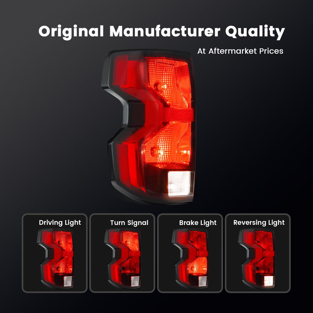 STRECOS taillight lens quality helps resist weather and maintain clarity