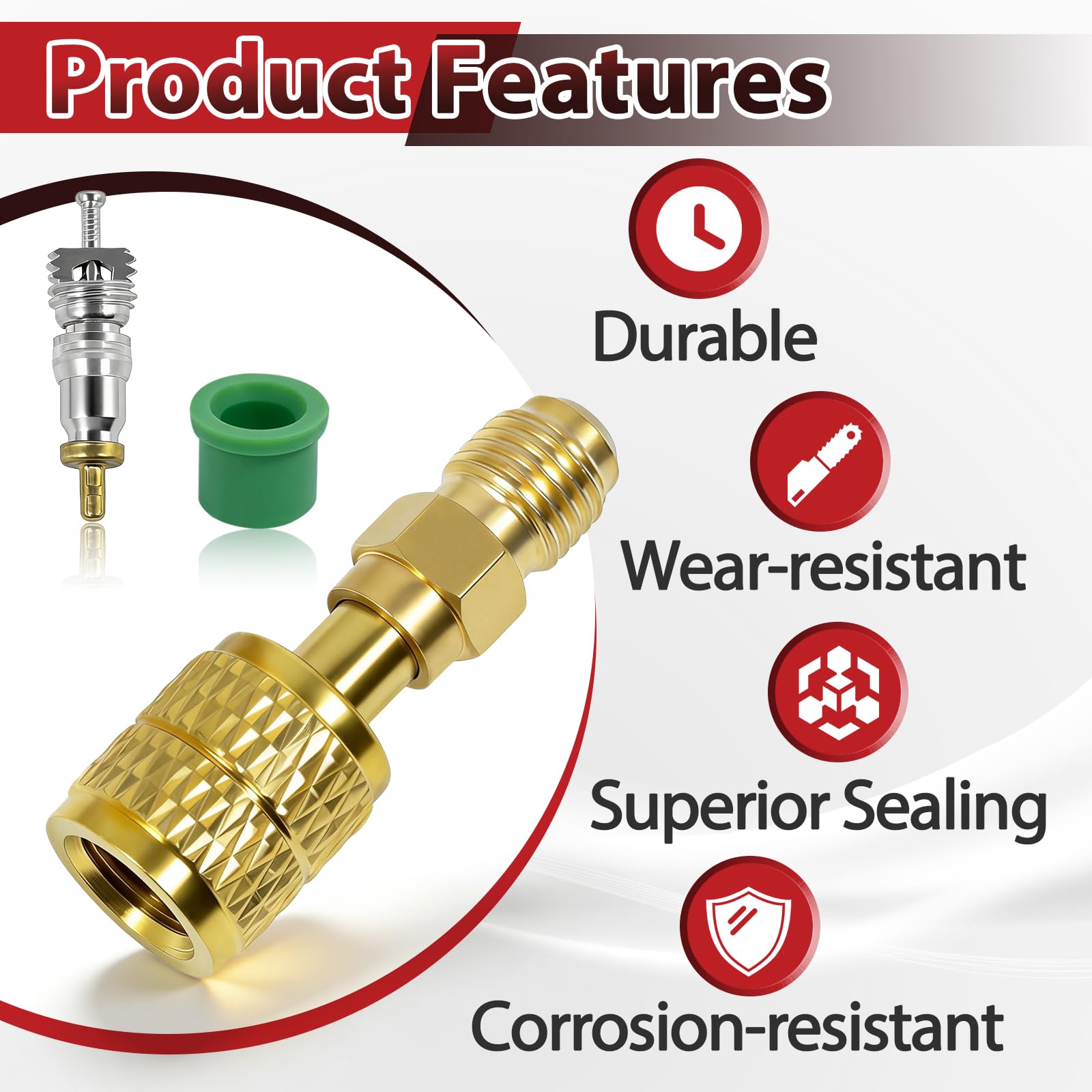 StreytoTek A2L R32 R454B adapter kit used in HVAC service.