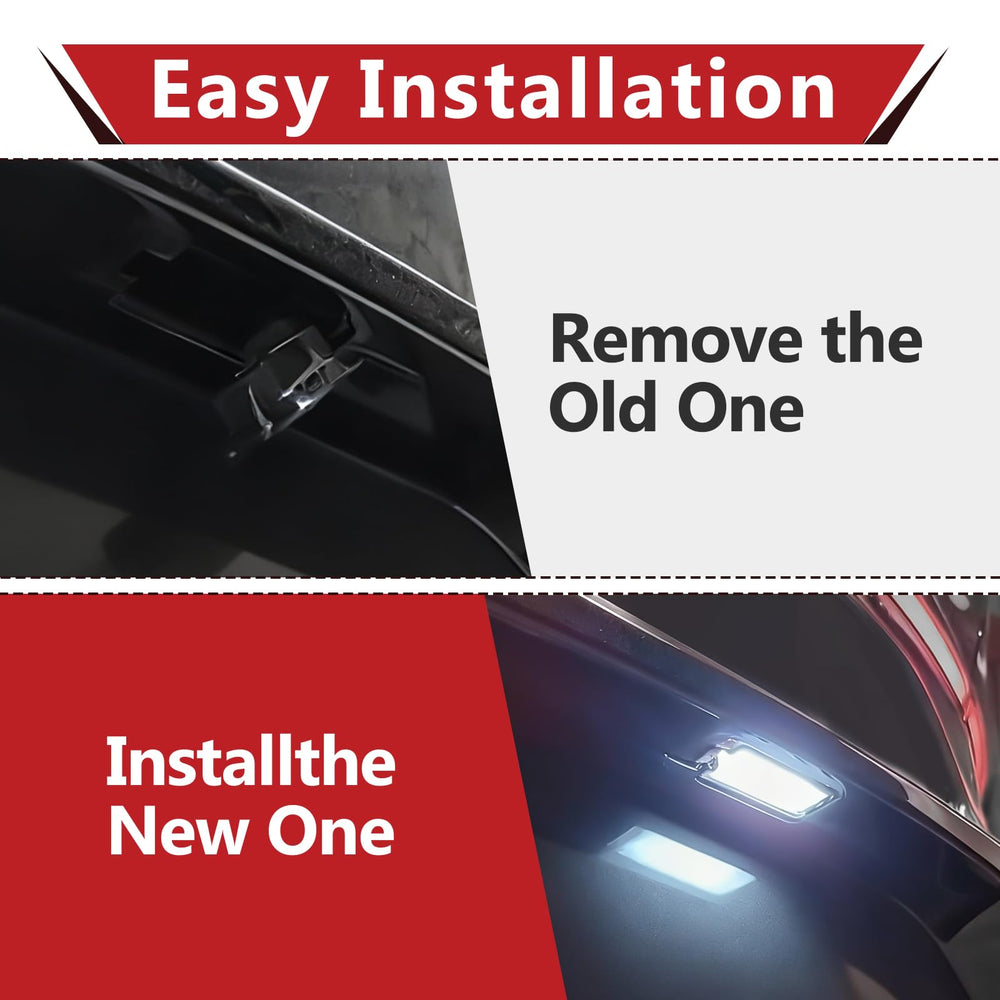 StreytoTek license plate light kit with straightforward installation and minimal tools