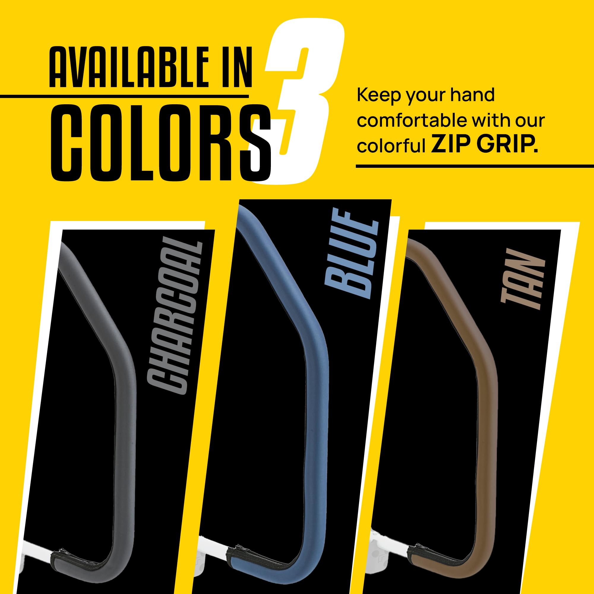Zipper detail on Stromberg Carlson Lend-A-Hand neoprene cover for secure fit