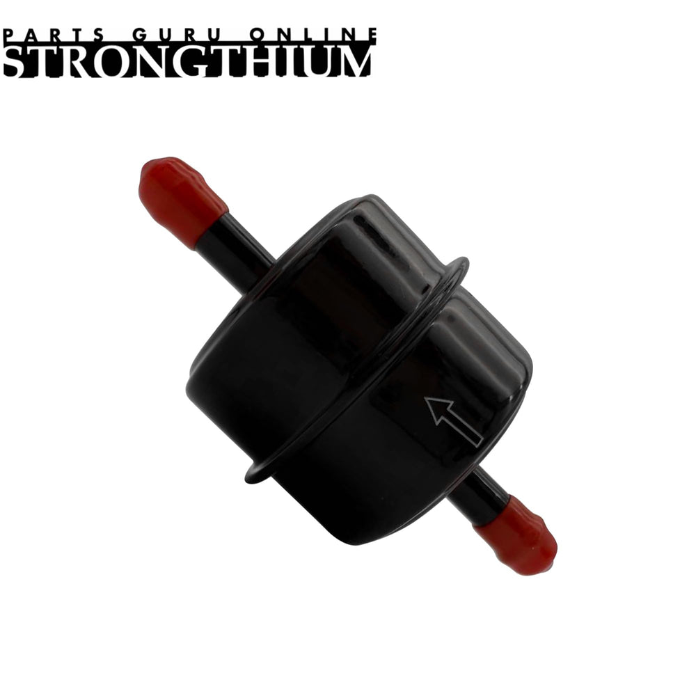 Strongthium 40-micron filter element close-up protects fuel system.