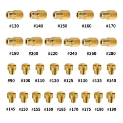 Strongthium hex main jets broaden tuning options for Mikuni carburetors.