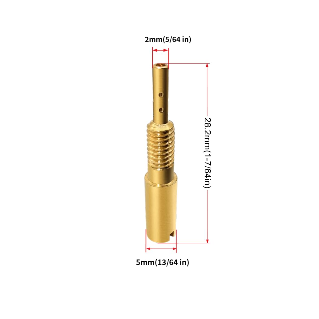Strongthium compatible needle jets enhance precision across ranges.