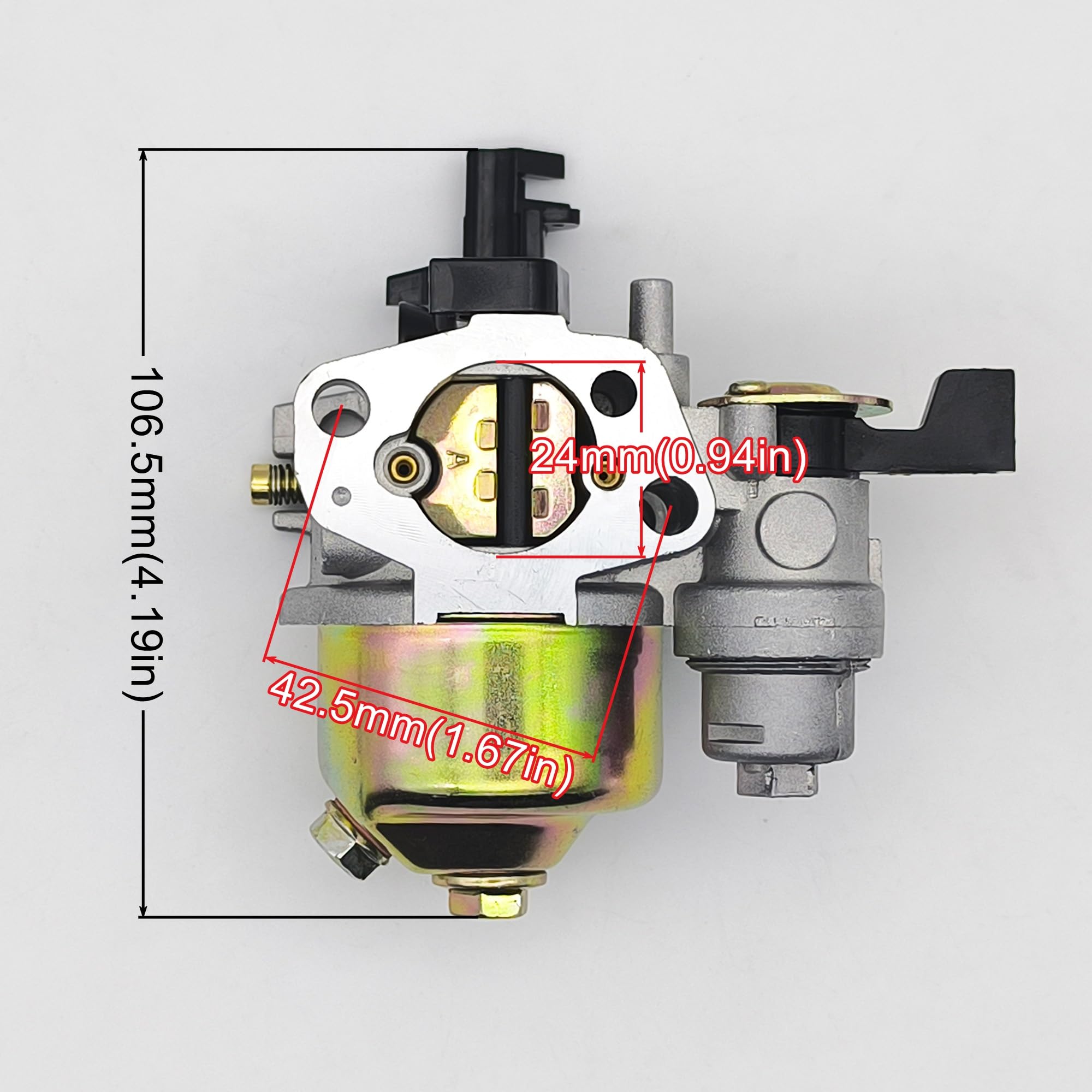 Strongthium fuel line for consistent fuel delivery.