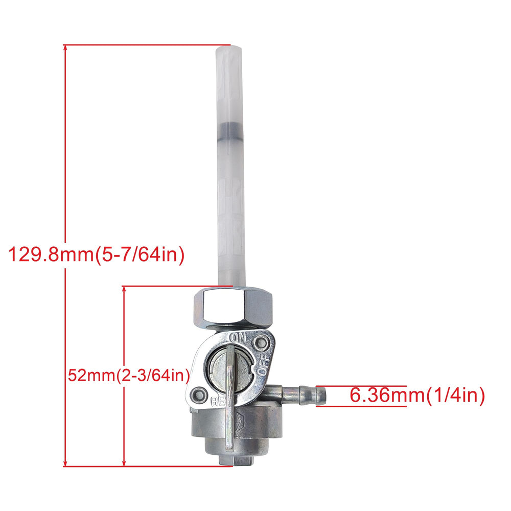 Strongthium MB100 fuel line and valve included for easy installation.