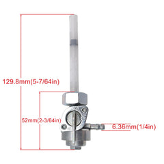 Strongthium MB100 fuel line and valve included for easy installation.