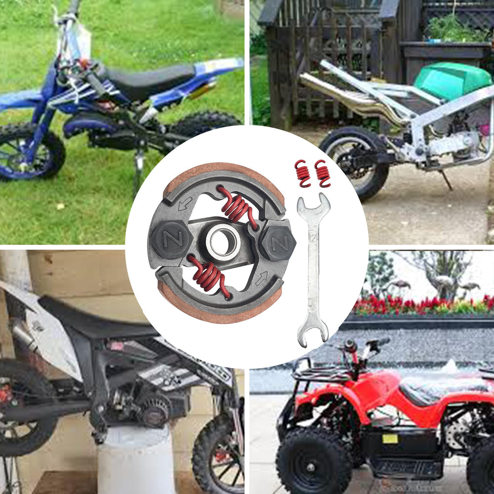Strongthium high-tension springs provide stronger engagement during high RPM riding