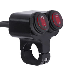 Stylemafia waterproof light-bar switch for motorcycles provides durable on/off control.