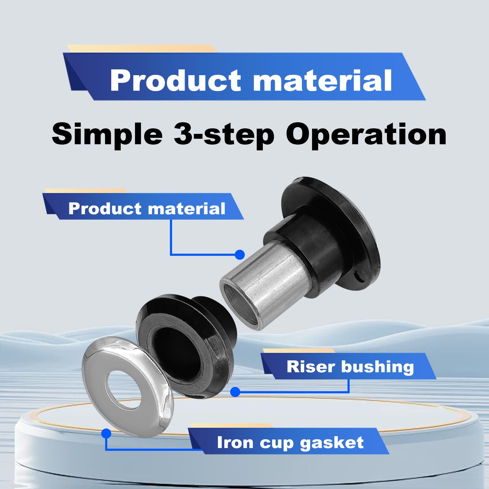 Stymart polyurethane bushings provide stiffer, precise handling.
