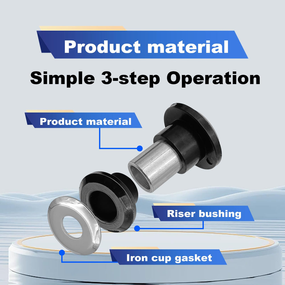 Stymart polyurethane bushings provide stiffer, precise handling.