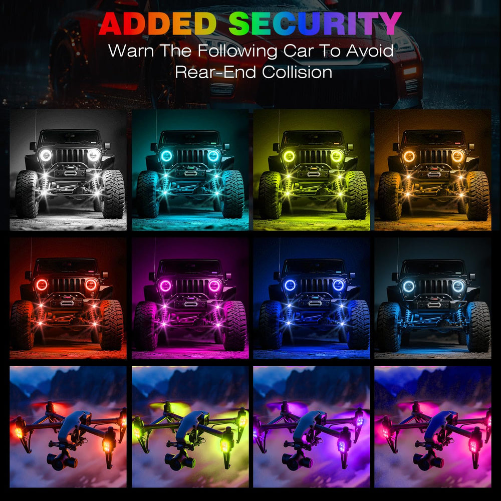 Suacopzar IP65 waterproof design withstands outdoor use